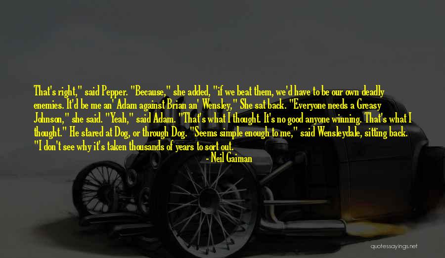Good Johnson Quotes By Neil Gaiman Good Johnson Quotes By Neil Gaiman