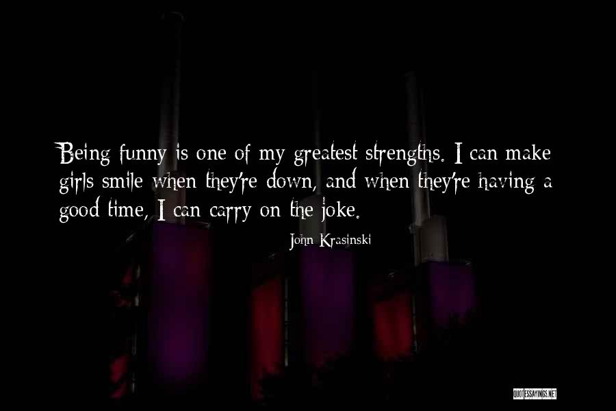 Good Joke Quotes By John Krasinski Good Joke Quotes By John Krasinski
