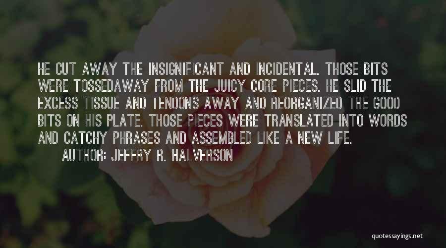 Good Juicy Quotes By Jeffry R. Halverson