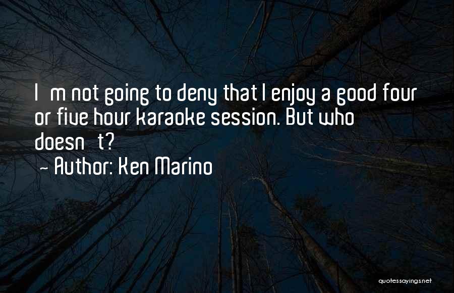 Good Karaoke Quotes By Ken Marino