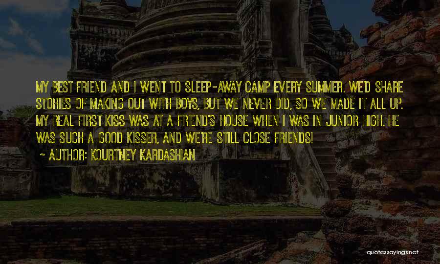 Good Kisser Quotes By Kourtney Kardashian