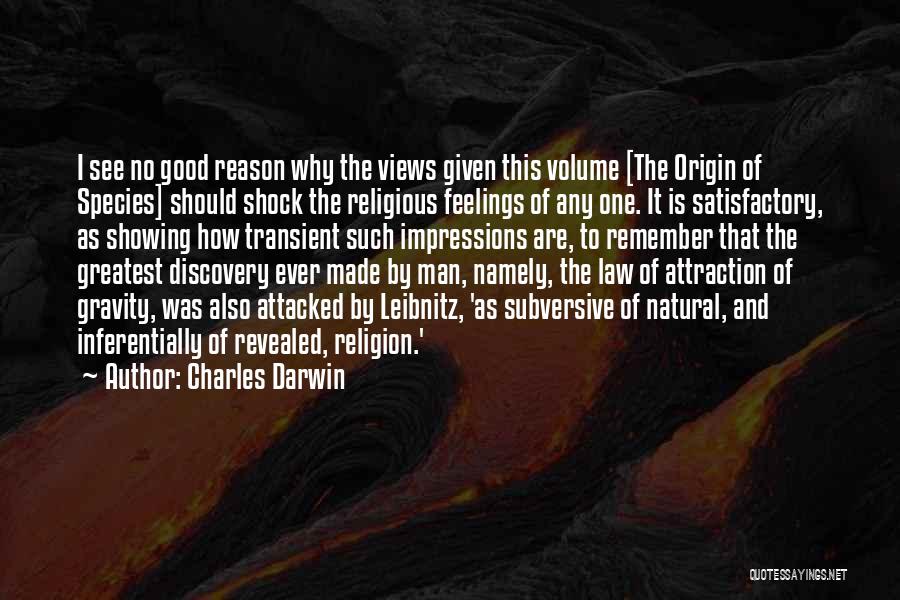 Good Law Of Attraction Quotes By Charles Darwin