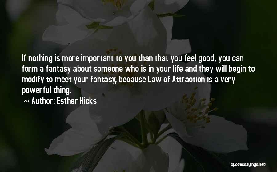 Good Law Of Attraction Quotes By Esther Hicks