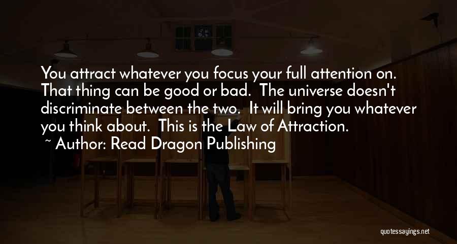 Good Law Of Attraction Quotes By Read Dragon Publishing