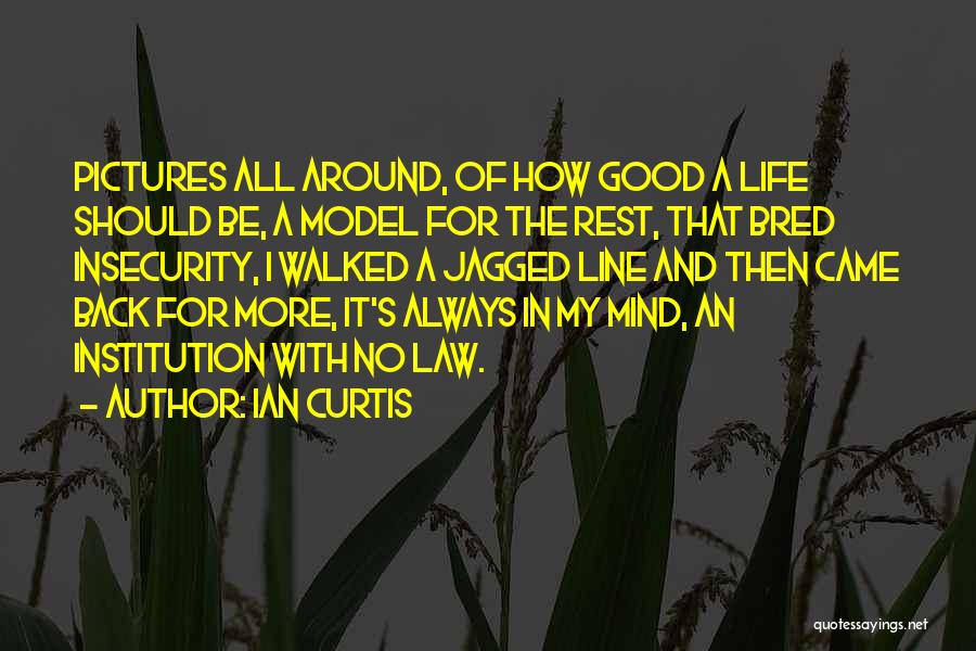 Good Law Of Life Quotes By Ian Curtis