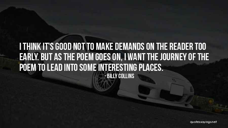 Good Lead Into Quotes By Billy Collins Good Lead Into Quotes By Billy Collins