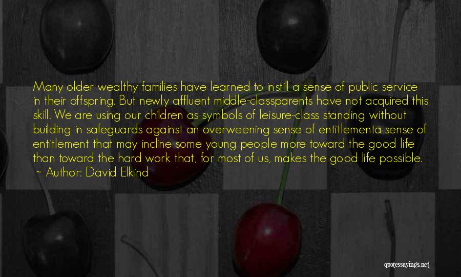 Good Leisure Quotes By David Elkind