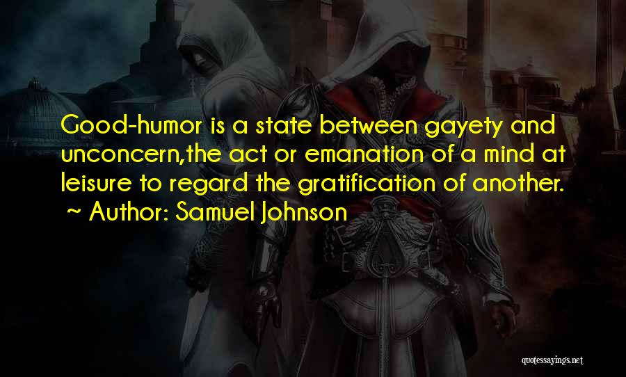 Good Leisure Quotes By Samuel Johnson