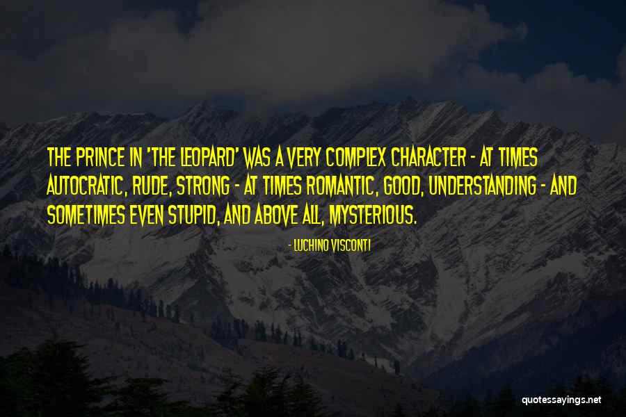 Good Leopard Quotes By Luchino Visconti Good Leopard Quotes By Luchino Visconti