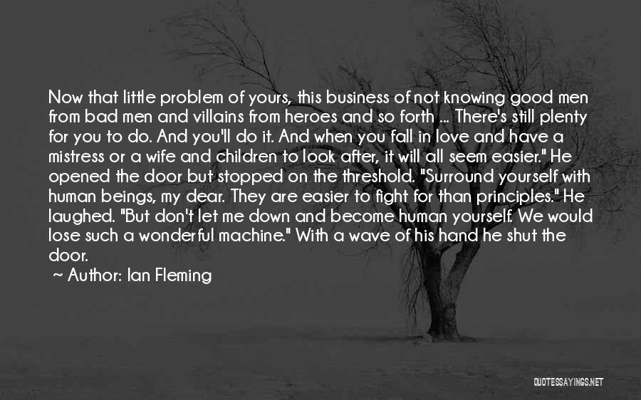 Good Let Down Quotes By Ian Fleming Good Let Down Quotes By Ian Fleming