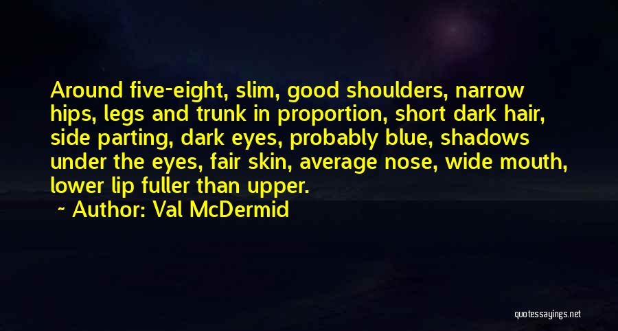 Good Lip Quotes By Val McDermid