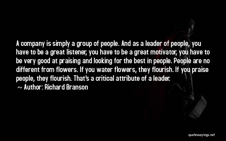 Good Listener Quotes By Richard Branson