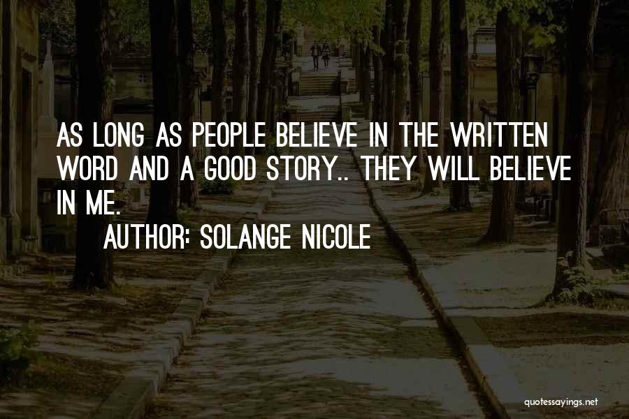 Good Long Inspirational Quotes By Solange Nicole