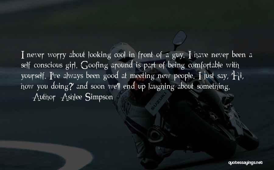 Good Looking Guy Quotes By Ashlee Simpson