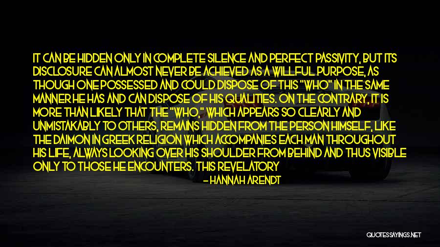 Good Looking Man Quotes By Hannah Arendt