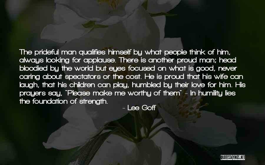 Good Looking Man Quotes By Lee Goff