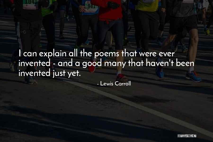 Good Looking Man Quotes By Lewis Carroll