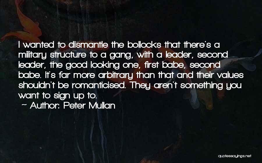 Good Looking Quotes By Peter Mullan