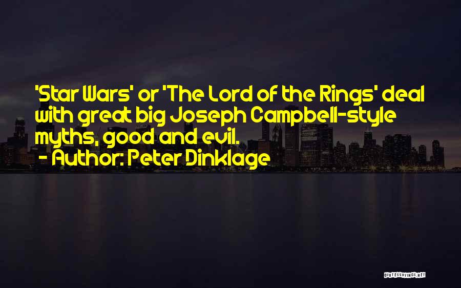 Good Lord Of The Rings Quotes By Peter Dinklage