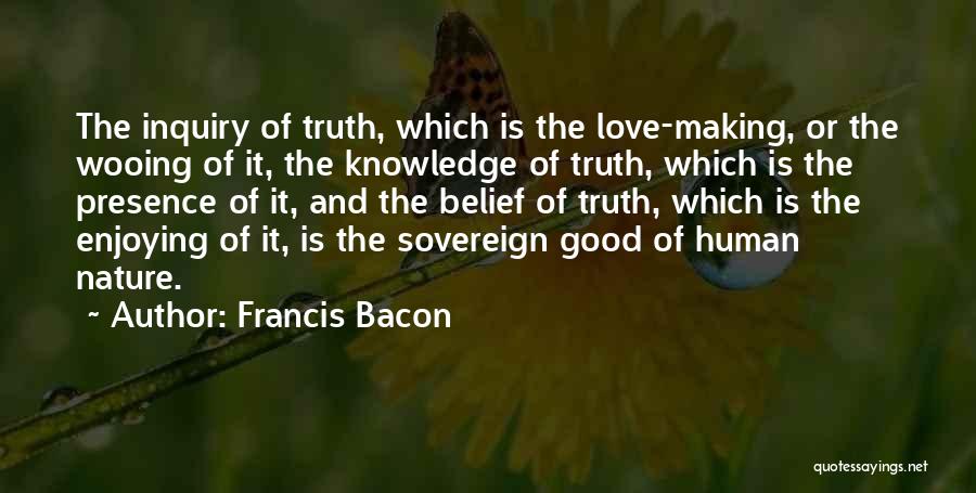 Good Love Making Quotes By Francis Bacon