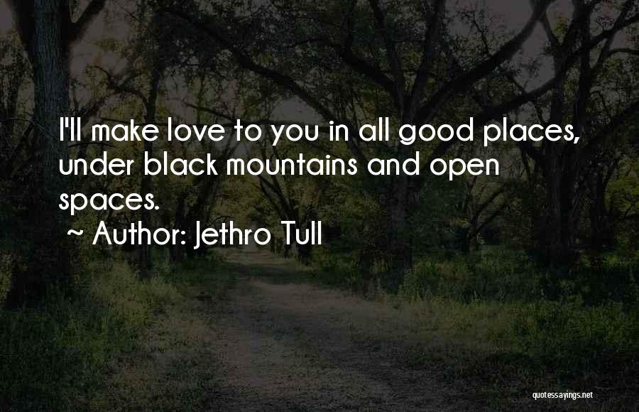 Good Love Making Quotes By Jethro Tull