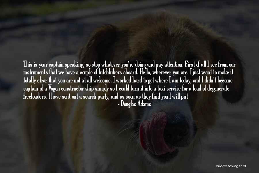Good Love Poetry Quotes By Douglas Adams Good Love Poetry Quotes By Douglas Adams
