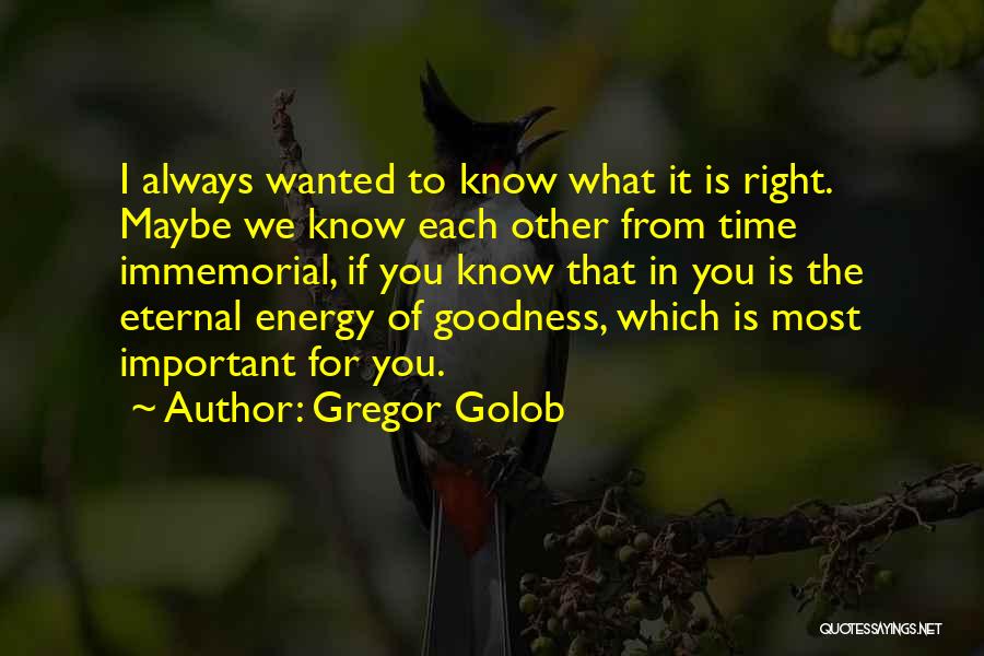 Good Love Relationship Quotes By Gregor Golob