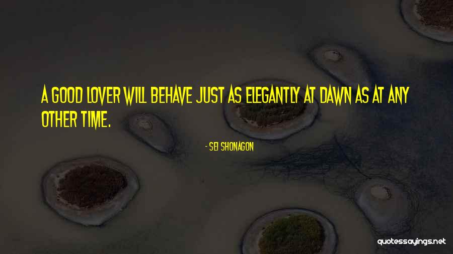 Good Lover Quotes By Sei Shonagon Good Lover Quotes By Sei Shonagon