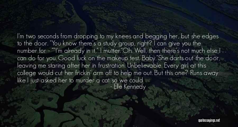 Good Luck Girl Quotes By Elle Kennedy Good Luck Girl Quotes By Elle Kennedy