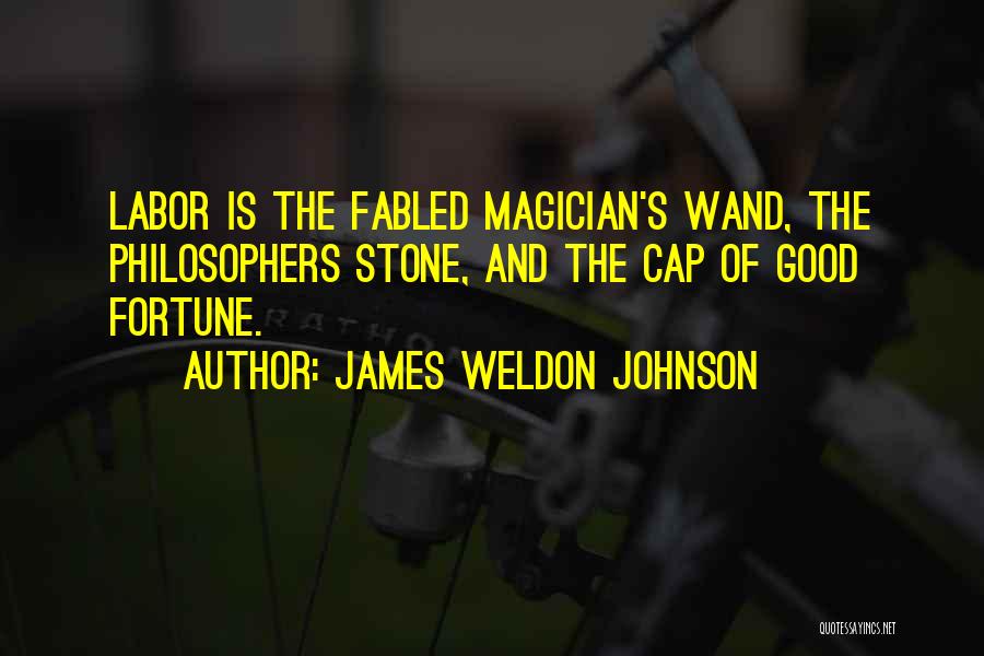 Good Magician Quotes By James Weldon Johnson