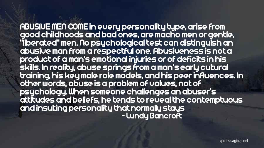 Good Male Role Models Quotes By Lundy Bancroft Good Male Role Models Quotes By Lundy Bancroft