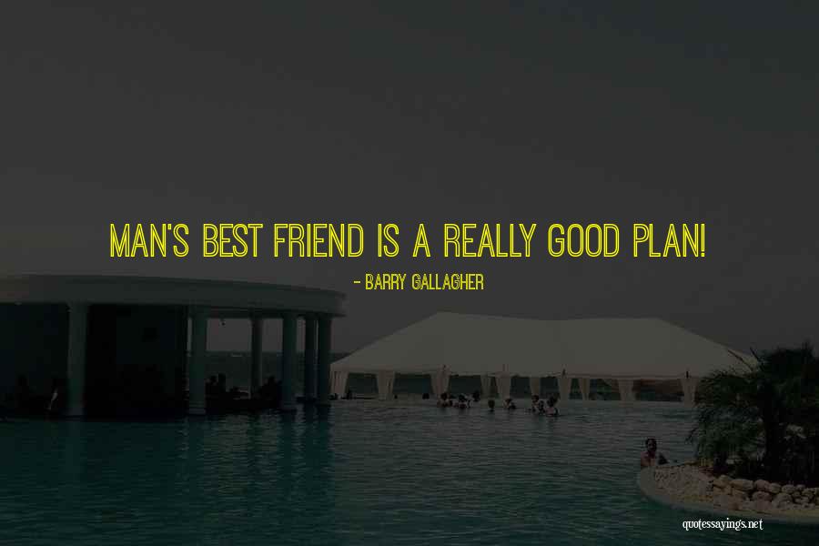 Good Man Friend Quotes By Barry Gallagher
