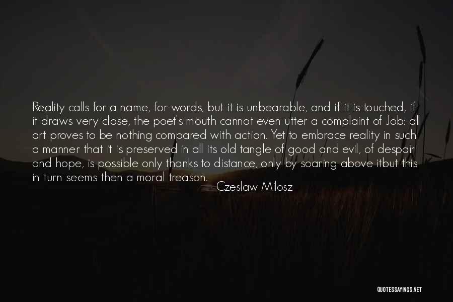 Good Manner Quotes By Czeslaw Milosz