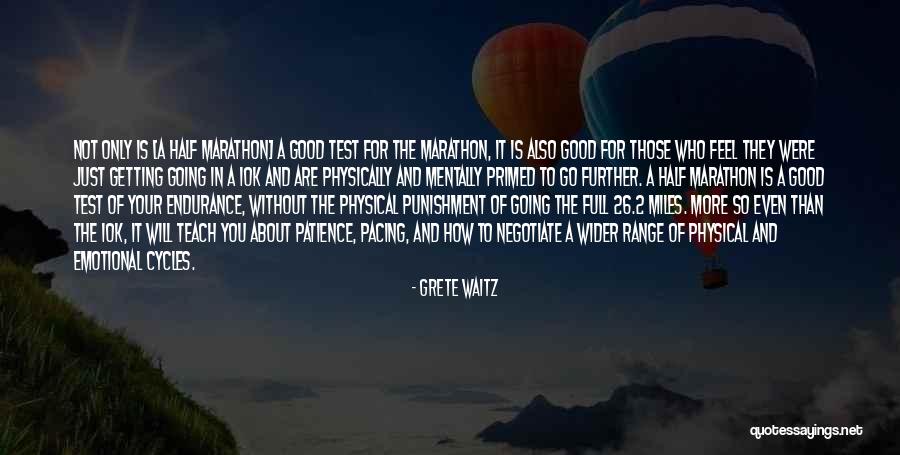Good Marathon Quotes By Grete Waitz Good Marathon Quotes By Grete Waitz