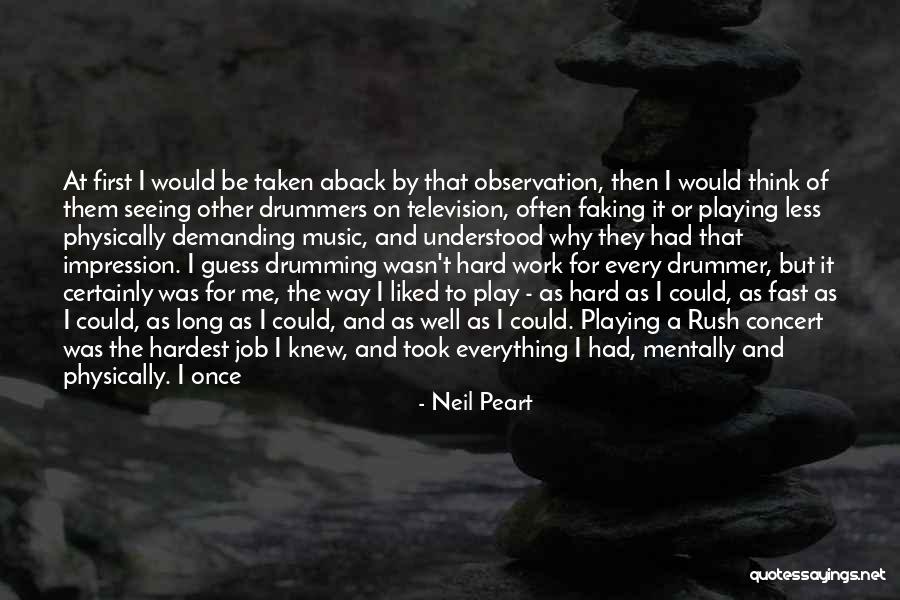 Good Marathon Quotes By Neil Peart