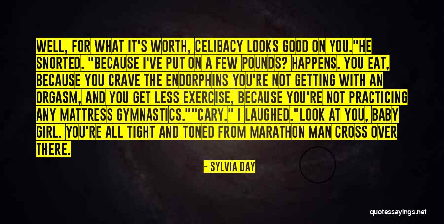 Good Marathon Quotes By Sylvia Day