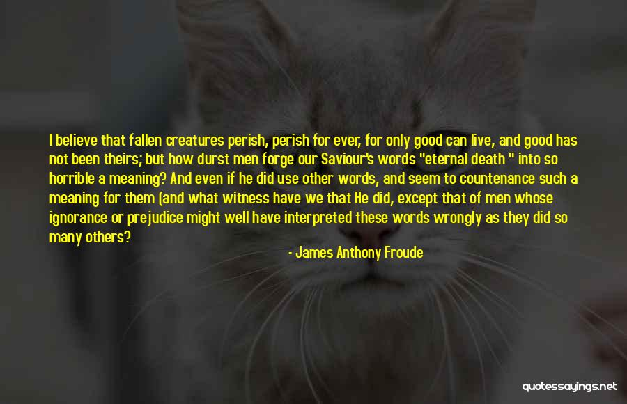 Good Men And Death Quotes By James Anthony Froude Good Men And Death Quotes By James Anthony Froude