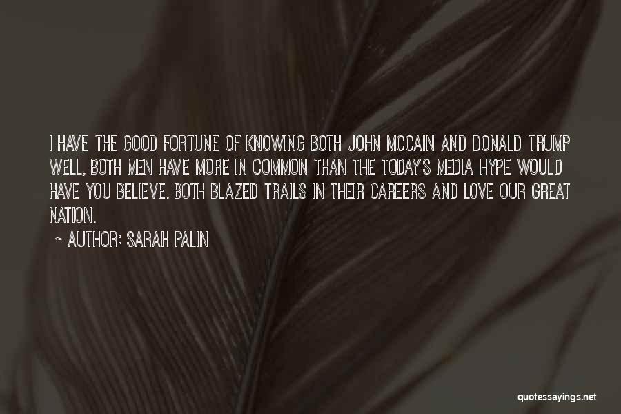Good Men Quotes By Sarah Palin