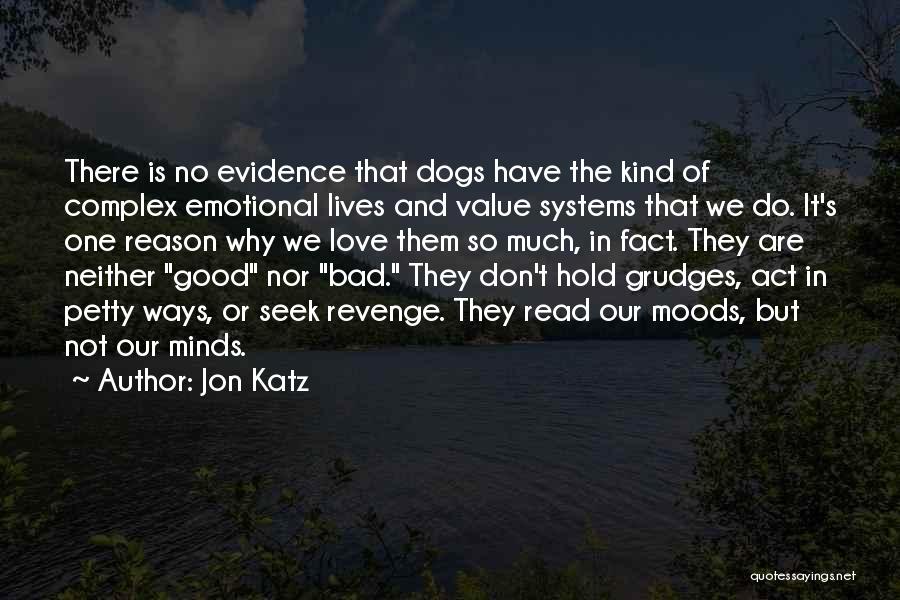 Good Moods Quotes By Jon Katz