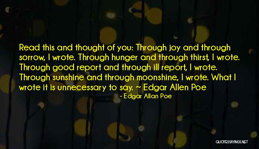 Good Moonshine Quotes By Edgar Allan Poe Good Moonshine Quotes By Edgar Allan Poe
