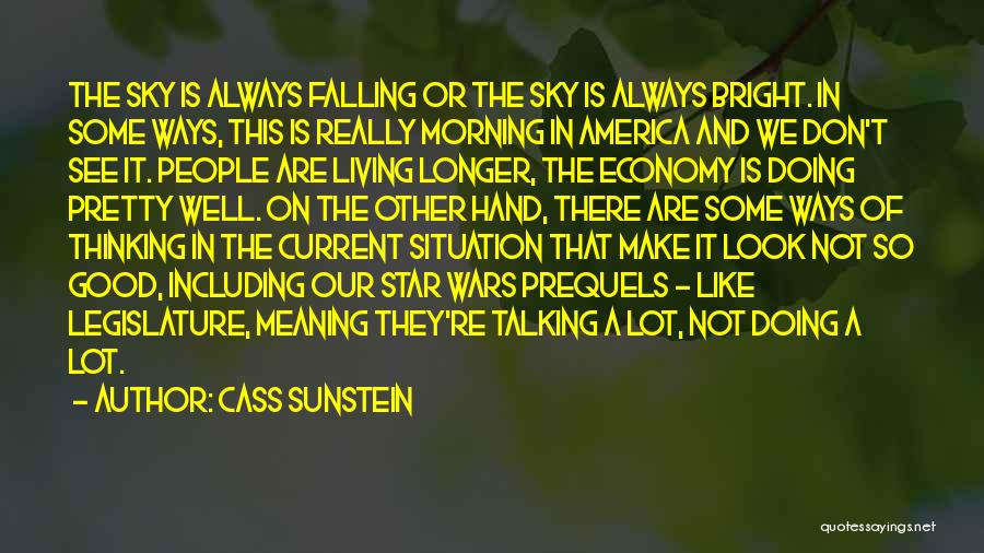 Good Morning America Quotes By Cass Sunstein