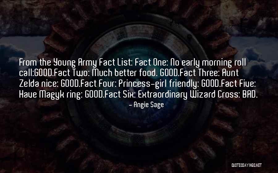 Good Morning Early Quotes By Angie Sage