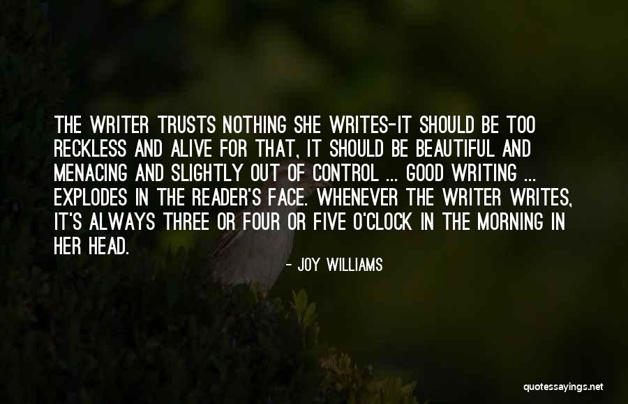 Good Morning For Quotes By Joy Williams