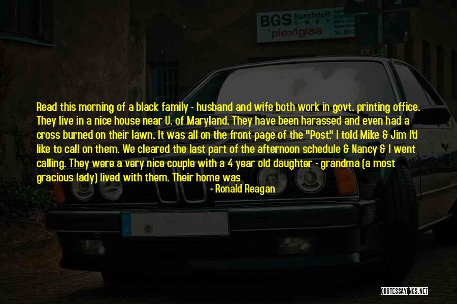 Good Morning For Quotes By Ronald Reagan