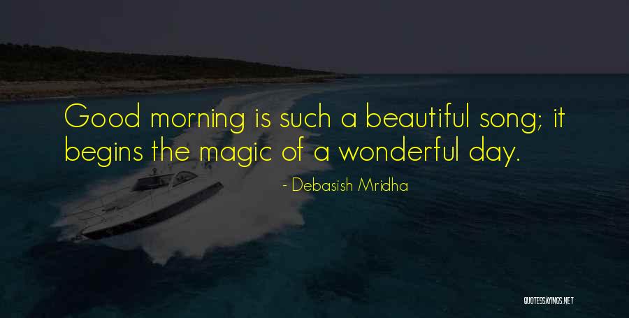 Good Morning Inspirational Quotes By Debasish Mridha