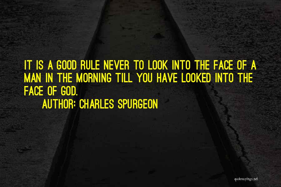 Good Morning Prayer Quotes By Charles Spurgeon
