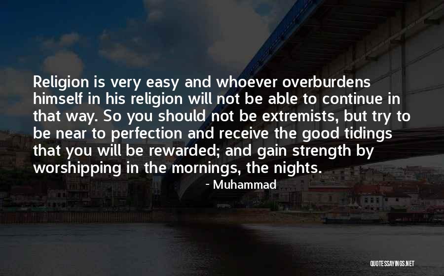 Good Morning Quotes By Muhammad