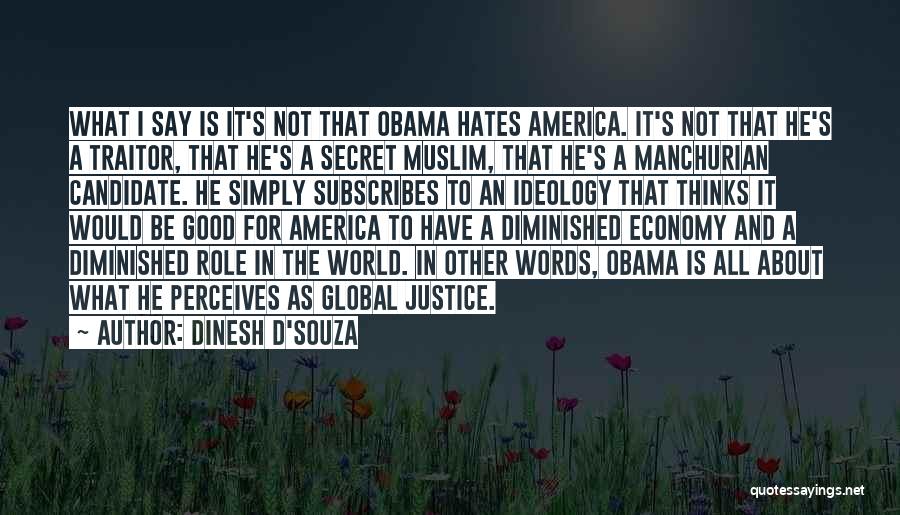 Good Muslim Quotes By Dinesh D'Souza