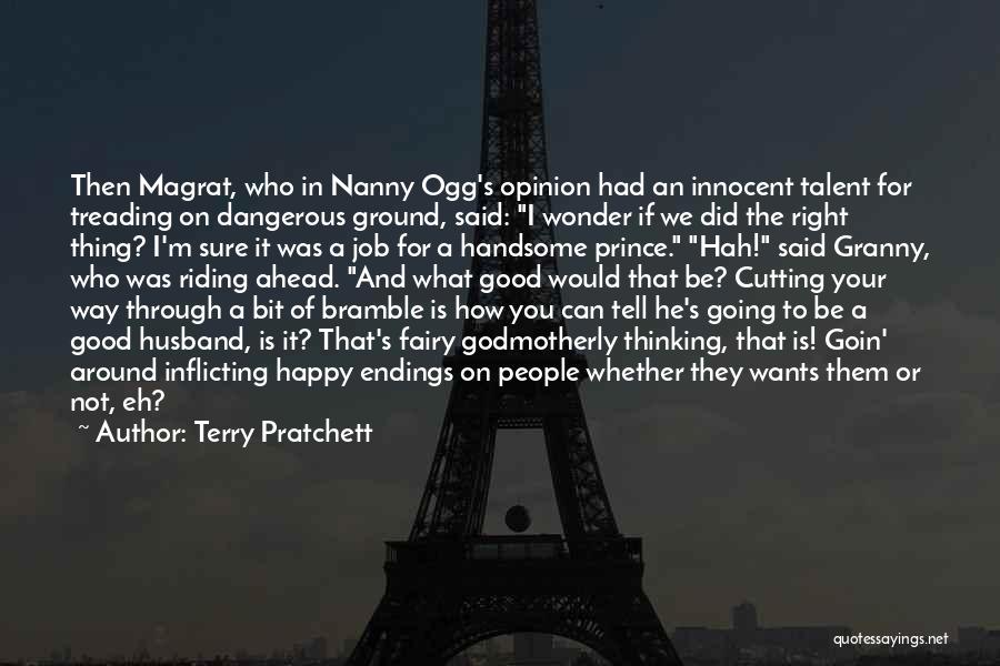 Good Nanny Quotes By Terry Pratchett