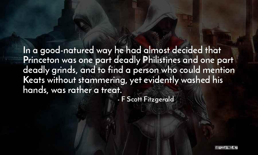 Good Natured Person Quotes By F Scott Fitzgerald Good Natured Person Quotes By F Scott Fitzgerald